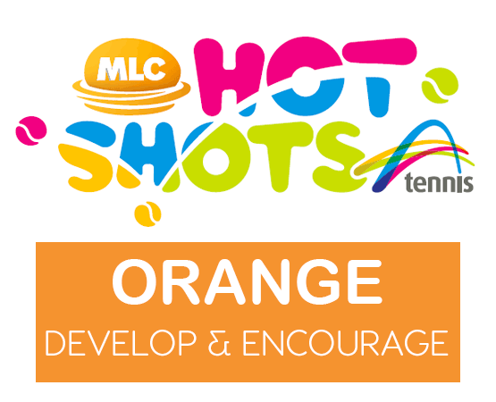 Hot Shots Tennis ORANGE Lesson